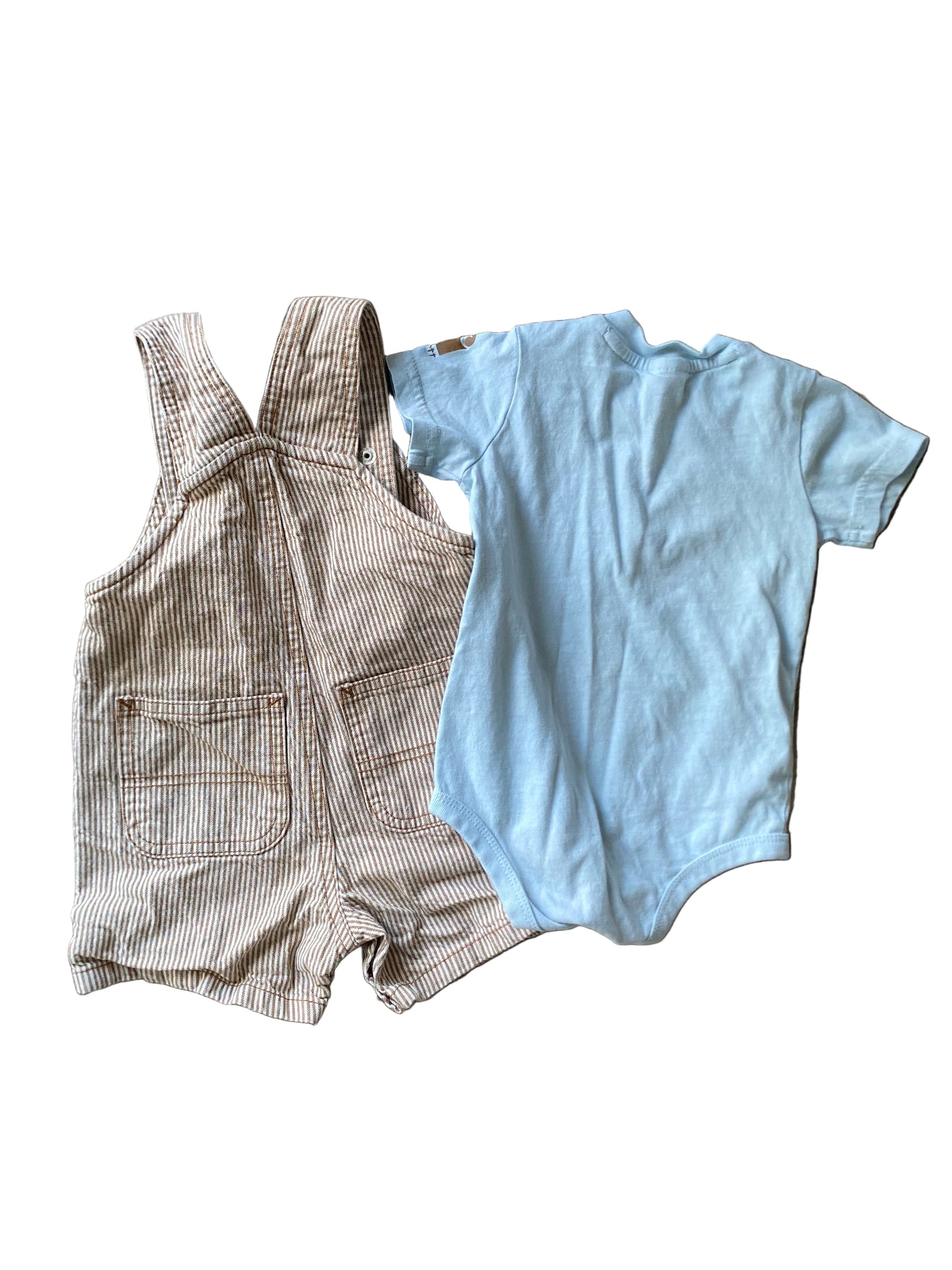 Carhartt | Shortall with Lab Onesie | 12 months