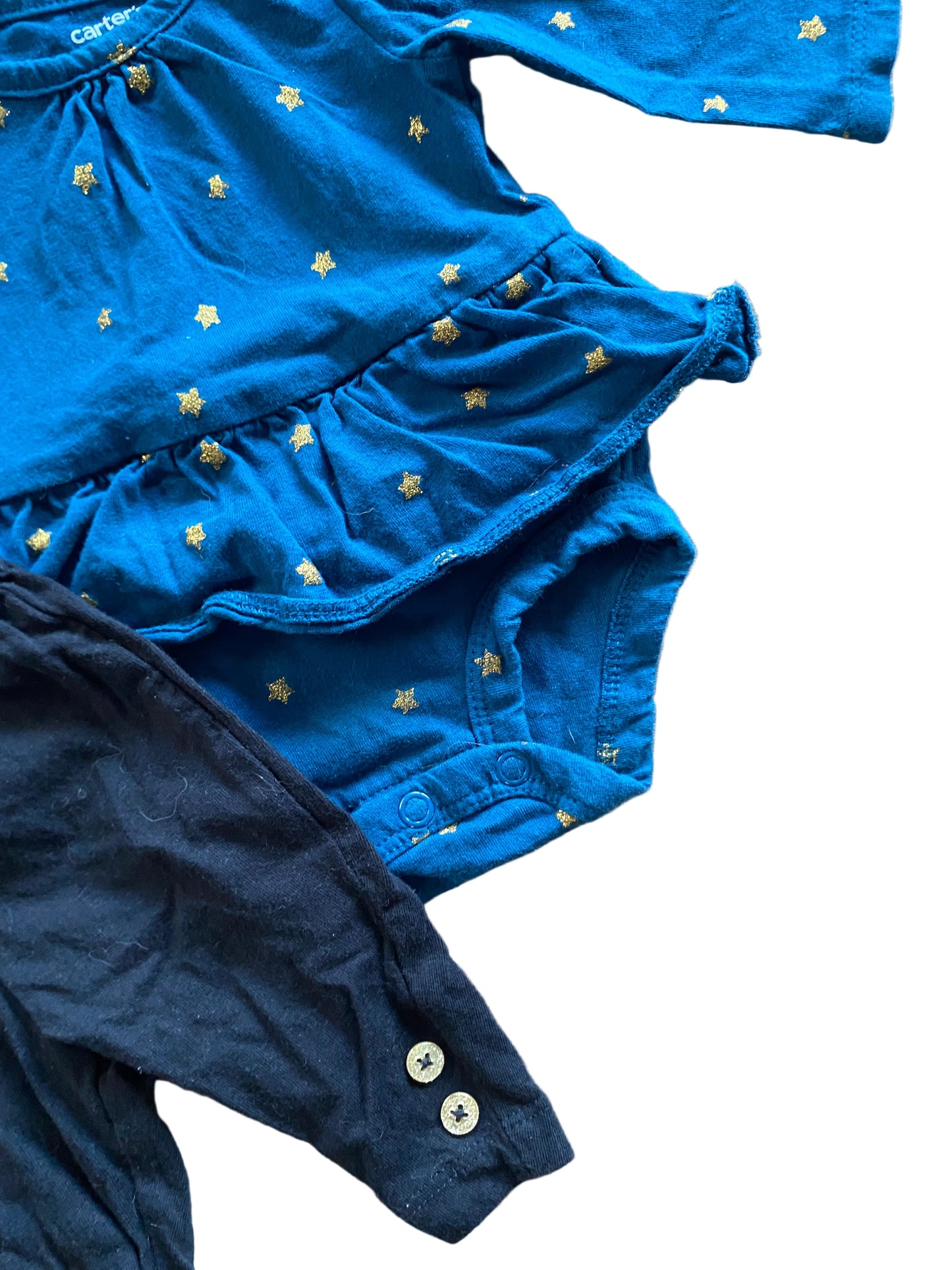 Carter’s | Blue Gold Heart Set | NB