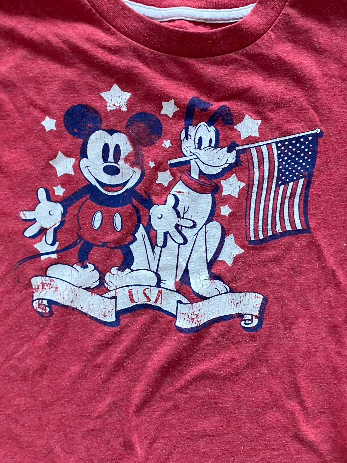 Disney | Mickey Roadster Racer Distressed Tee | 5t