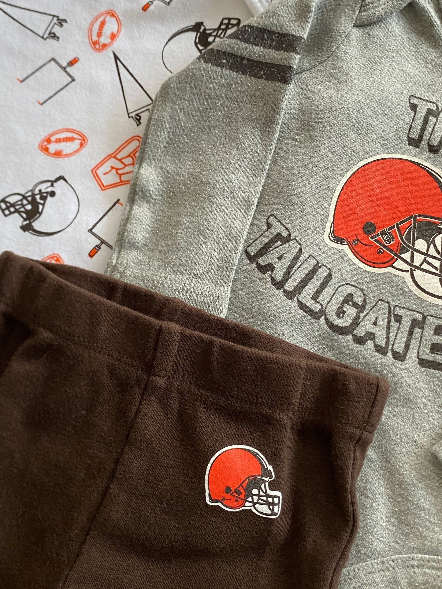 Wear | Cleveland Browns Outfit Set | 0-3 months