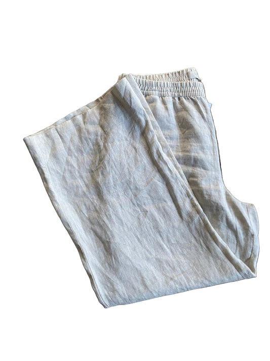 Loft | Women’s Linen High Waist Pants | Large