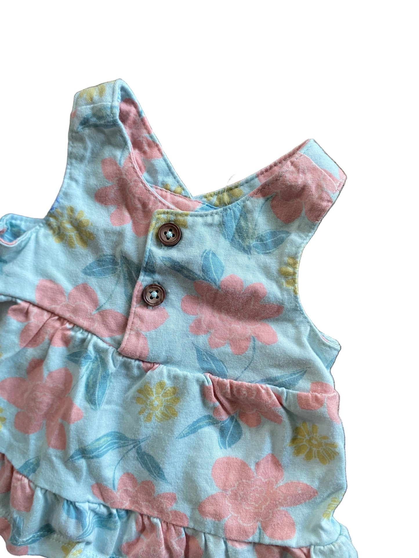 Carter’s | Two Piece Blue Floral Summer Set | NB