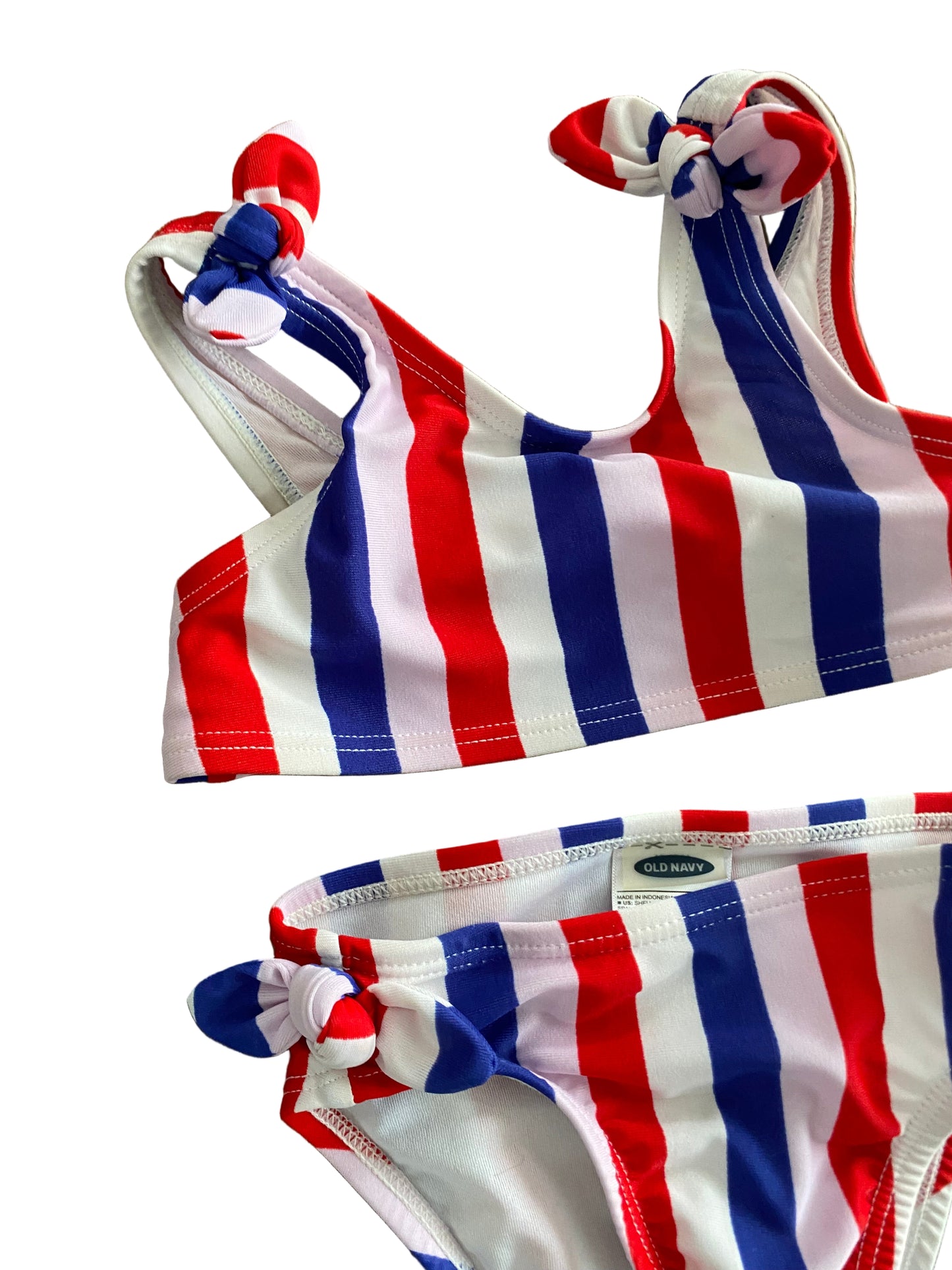 Old Navy | Two Piece Striped Bikini | 12-18 months