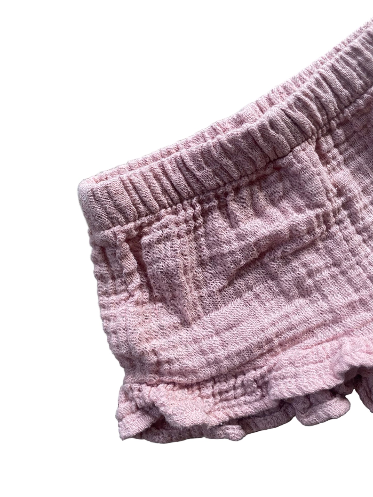 Cat and Jack | Muslin Cotton Ruffle Shorts | NB