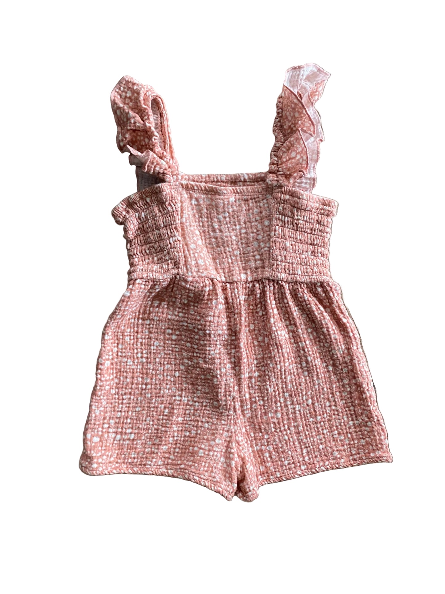 Modern Moments | Flutter Sleeve Romper | 3t