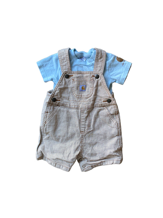 Carhartt | Shortall with Lab Onesie | 12 months