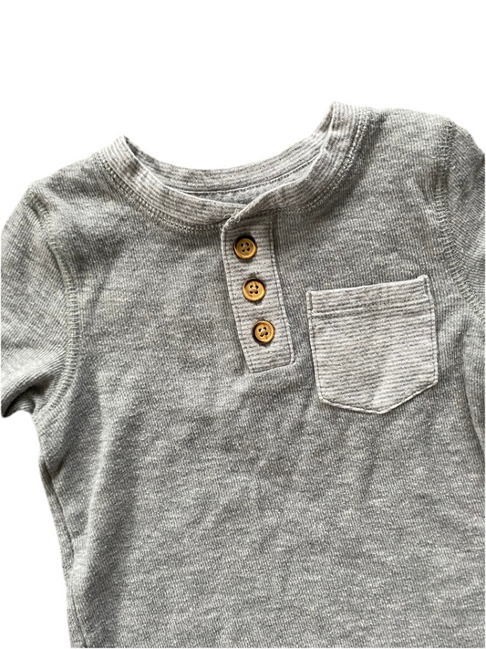 Cat and Jack | Henley Tee |9-12 Months