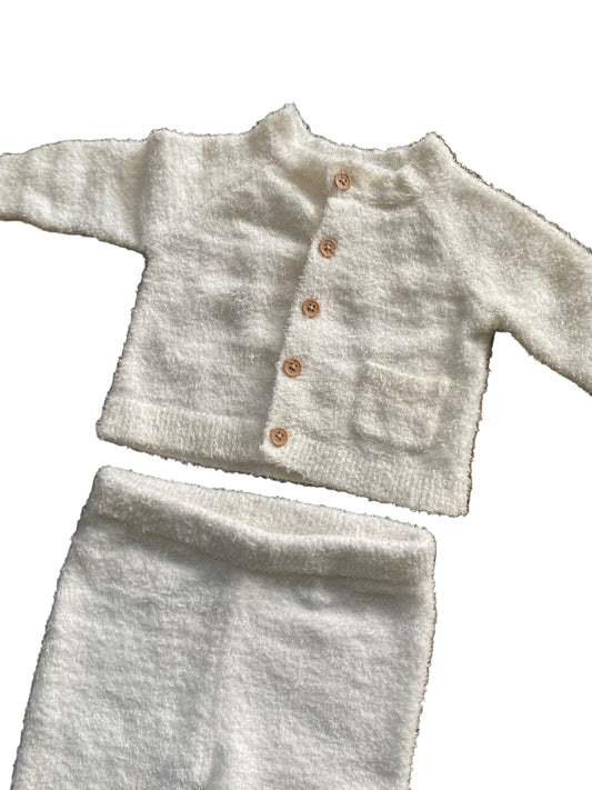 Modern Moments | Viscose Cardigan and Pants | 0-3 months
