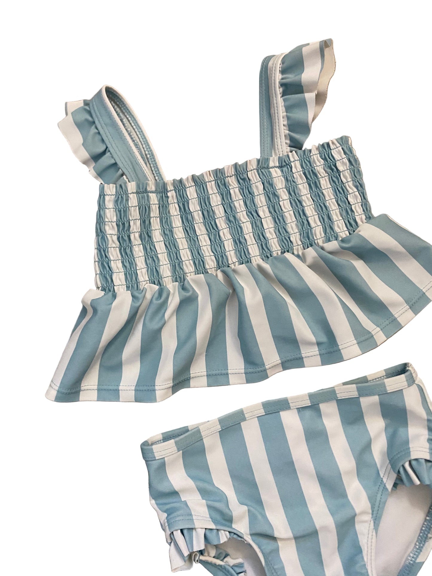 Carter’s | Two Piece Blue Striped Swimsuit | 2t