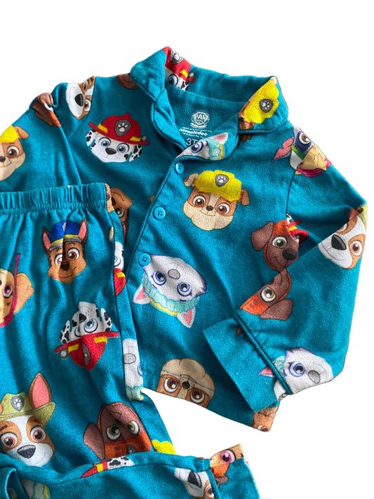 Nickelodeon | Paw Patrol Button Down Pajamas | 3t