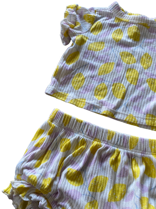 Cat and Jack | Lemon Short Set | 0-3
