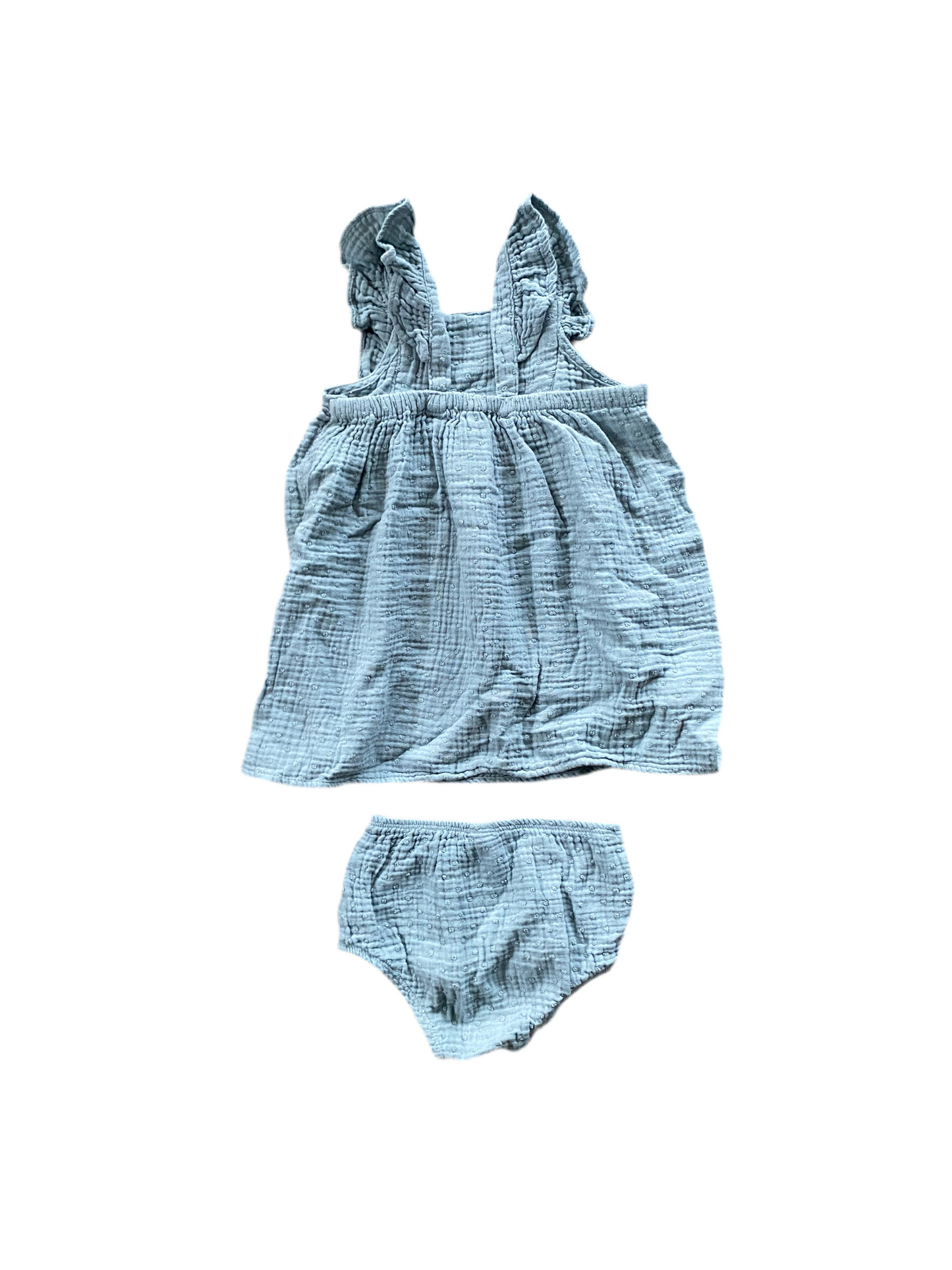 Modern Moments | Muslin Cotton Dress | 12-18 Months