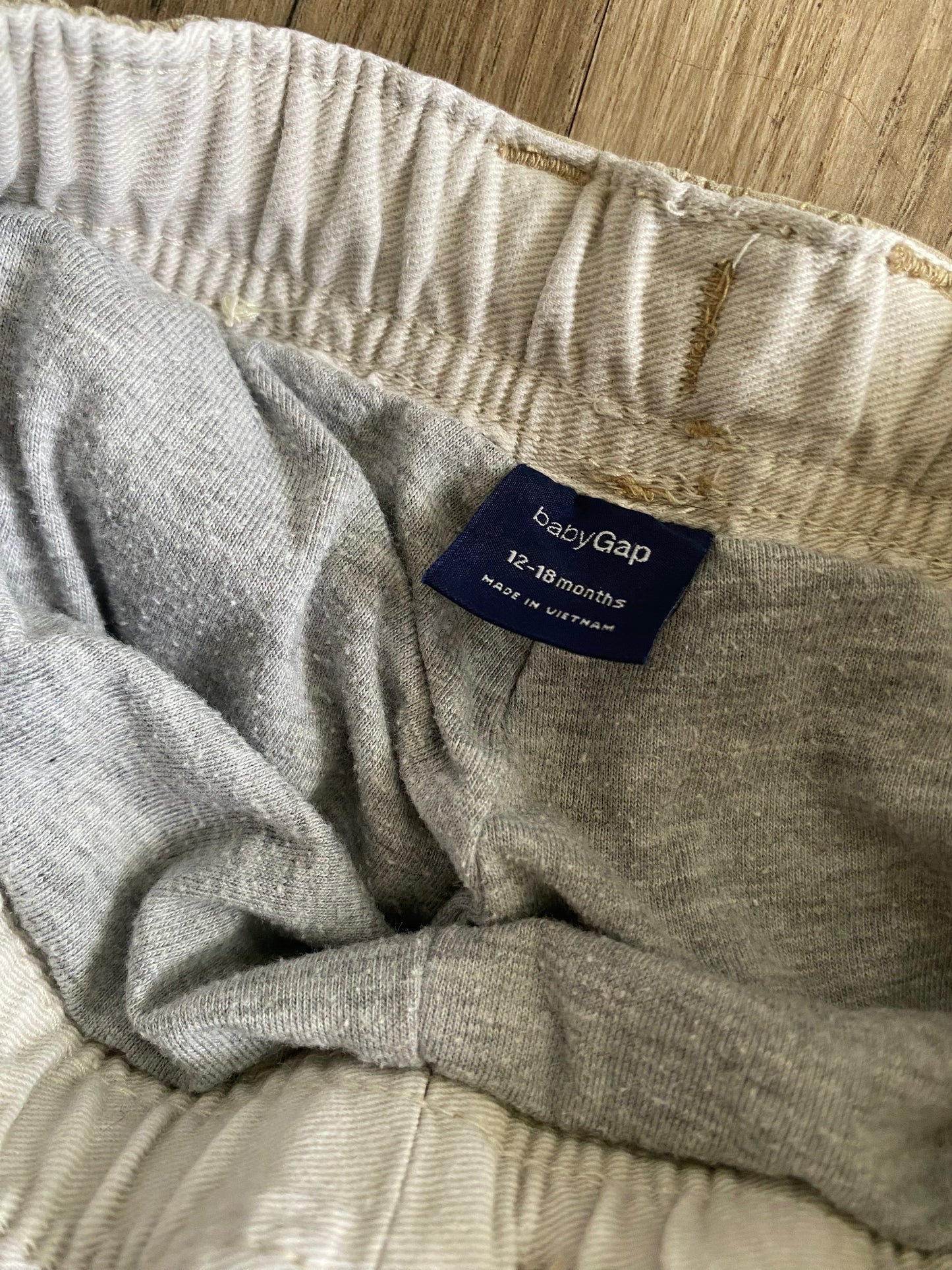 Baby Gap | Flannel Lined Cargo Pants | 12-18 months
