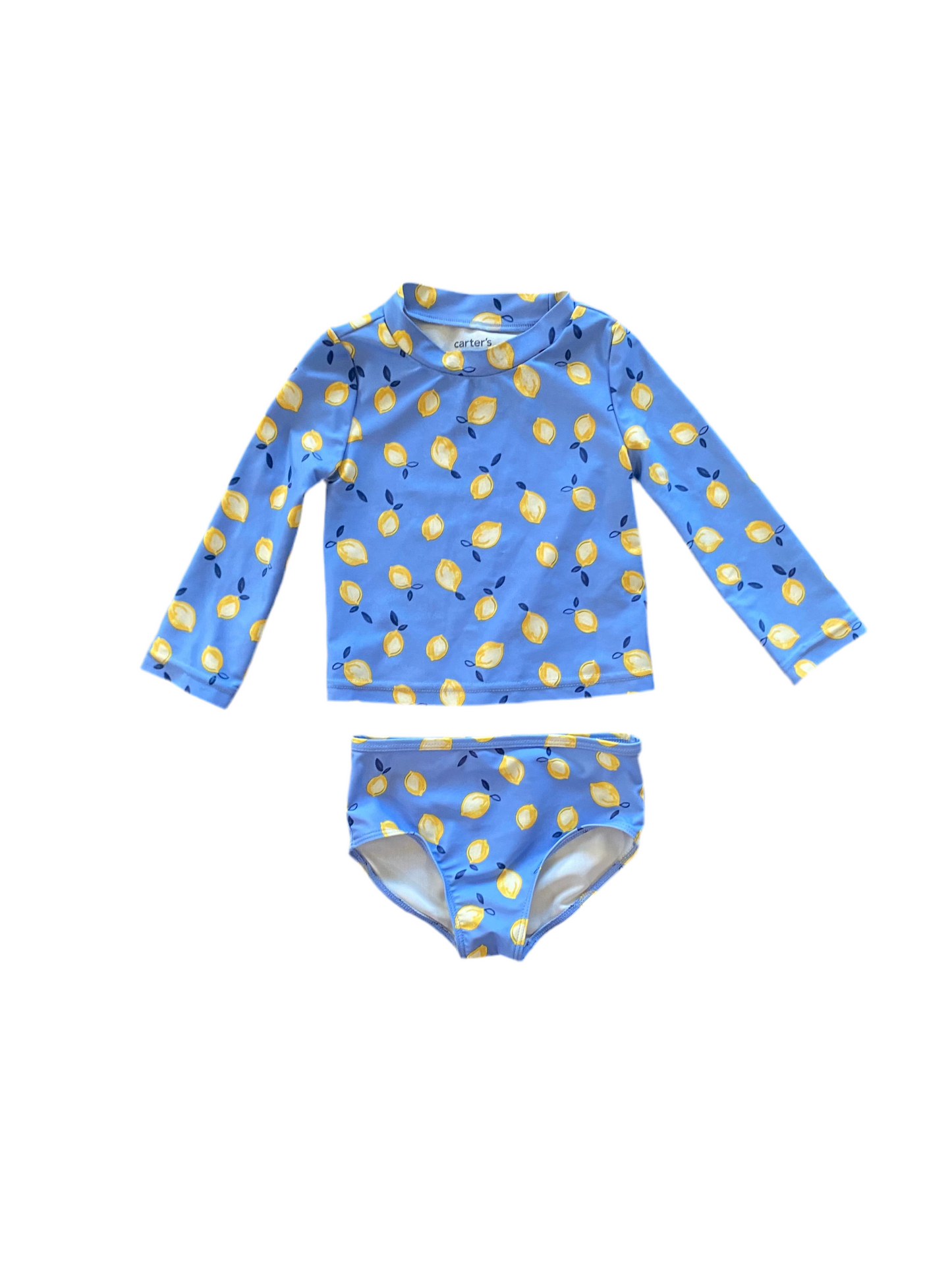 Carter’s | Lemon Rash Guard swimsuit | 12-18 Months
