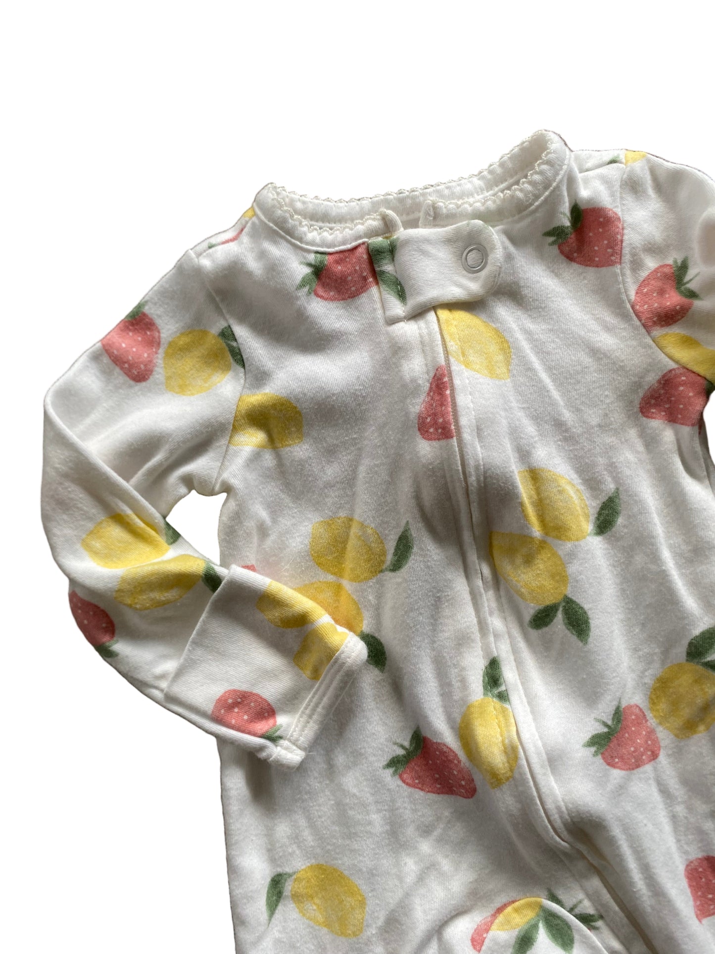 Carter’s | Strawberries and Lemons Pajamas | NB