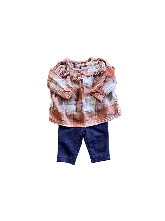 Carter’s | Flannel Outfit | NB
