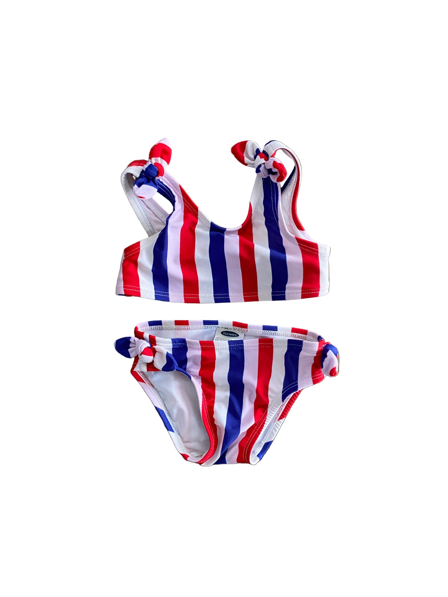 Old Navy | Two Piece Striped Bikini | 12-18 months