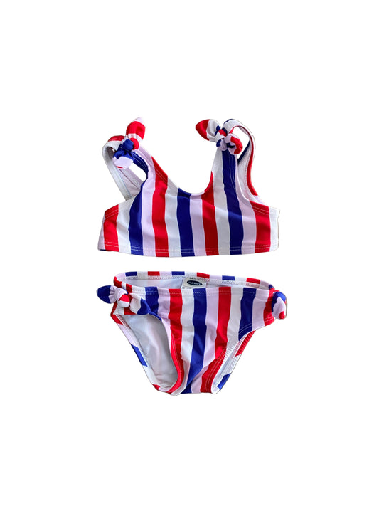 Old Navy | Two Piece Striped Bikini | 12-18 months
