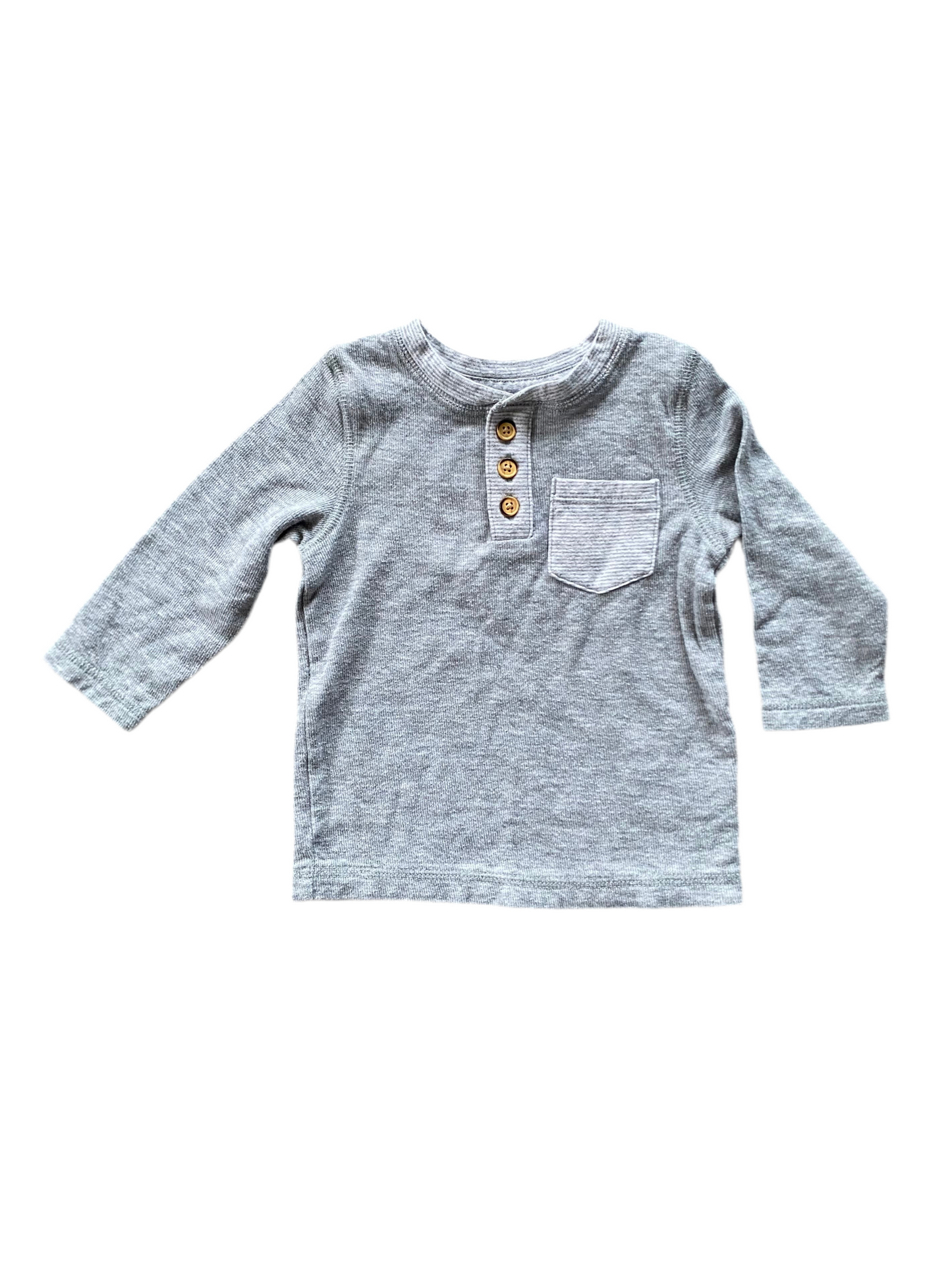 Cat and Jack | Henley Tee |9-12 Months