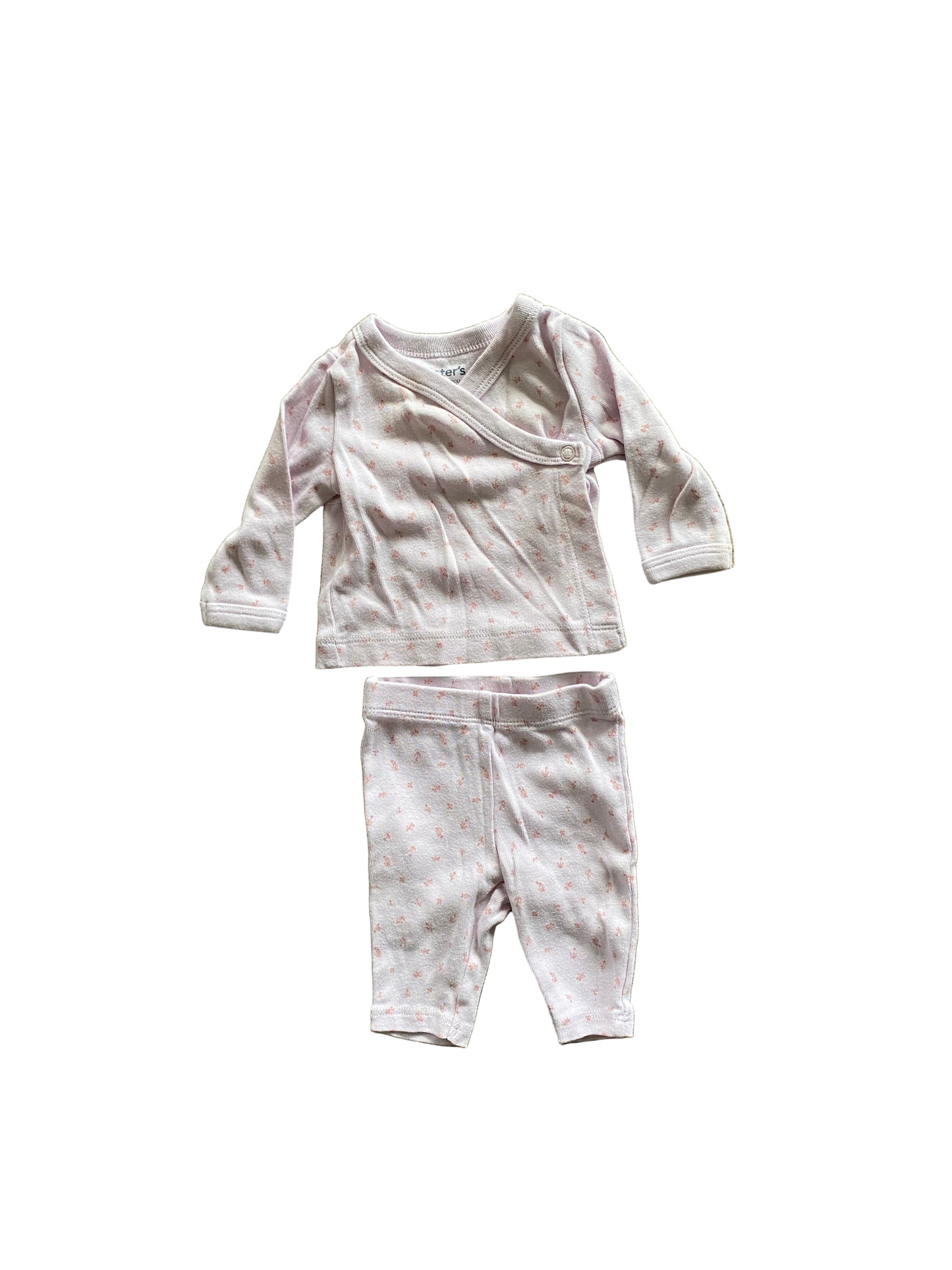 Carter’s | Pajamas Pink Floral | NB