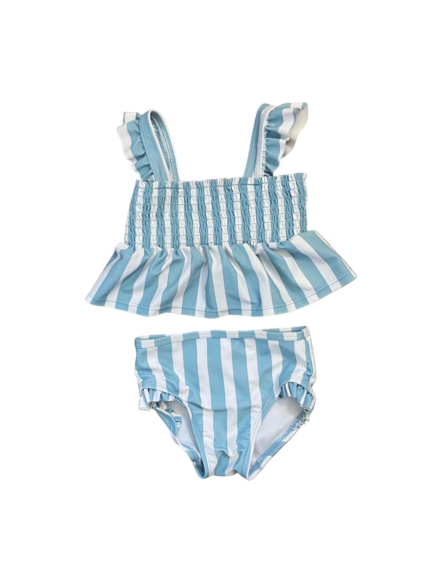 Carter’s | Two Piece Blue Striped Swimsuit | 2t