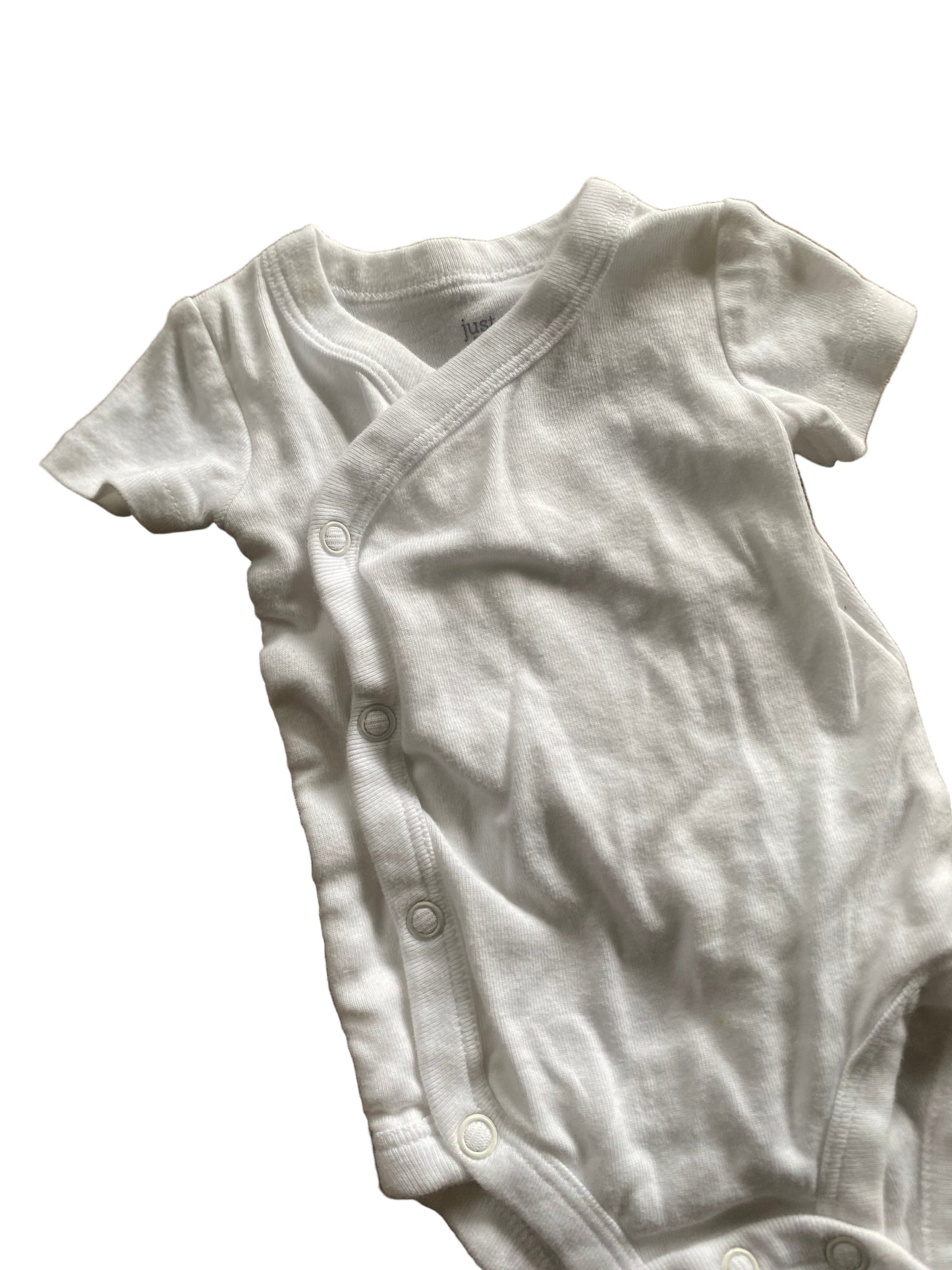 Carter’s | White Wrap Onesie | NB