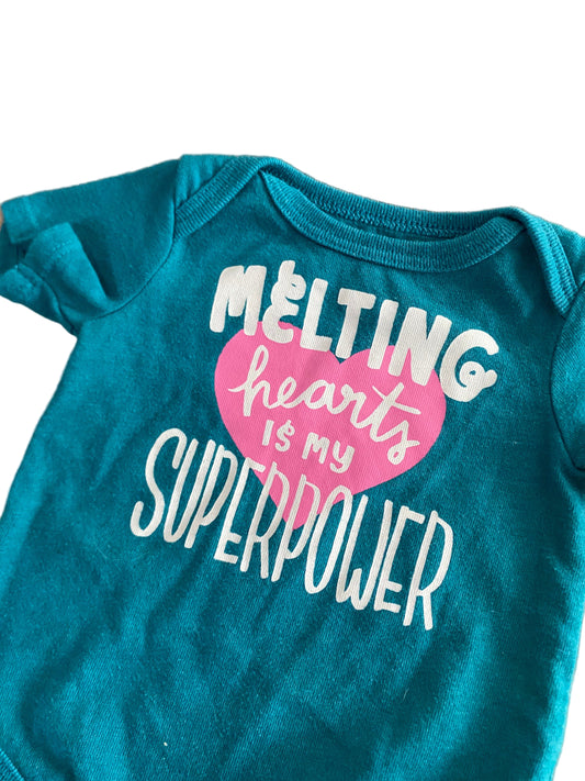 Cat and Jack | Melting Hearts Onesie | NB