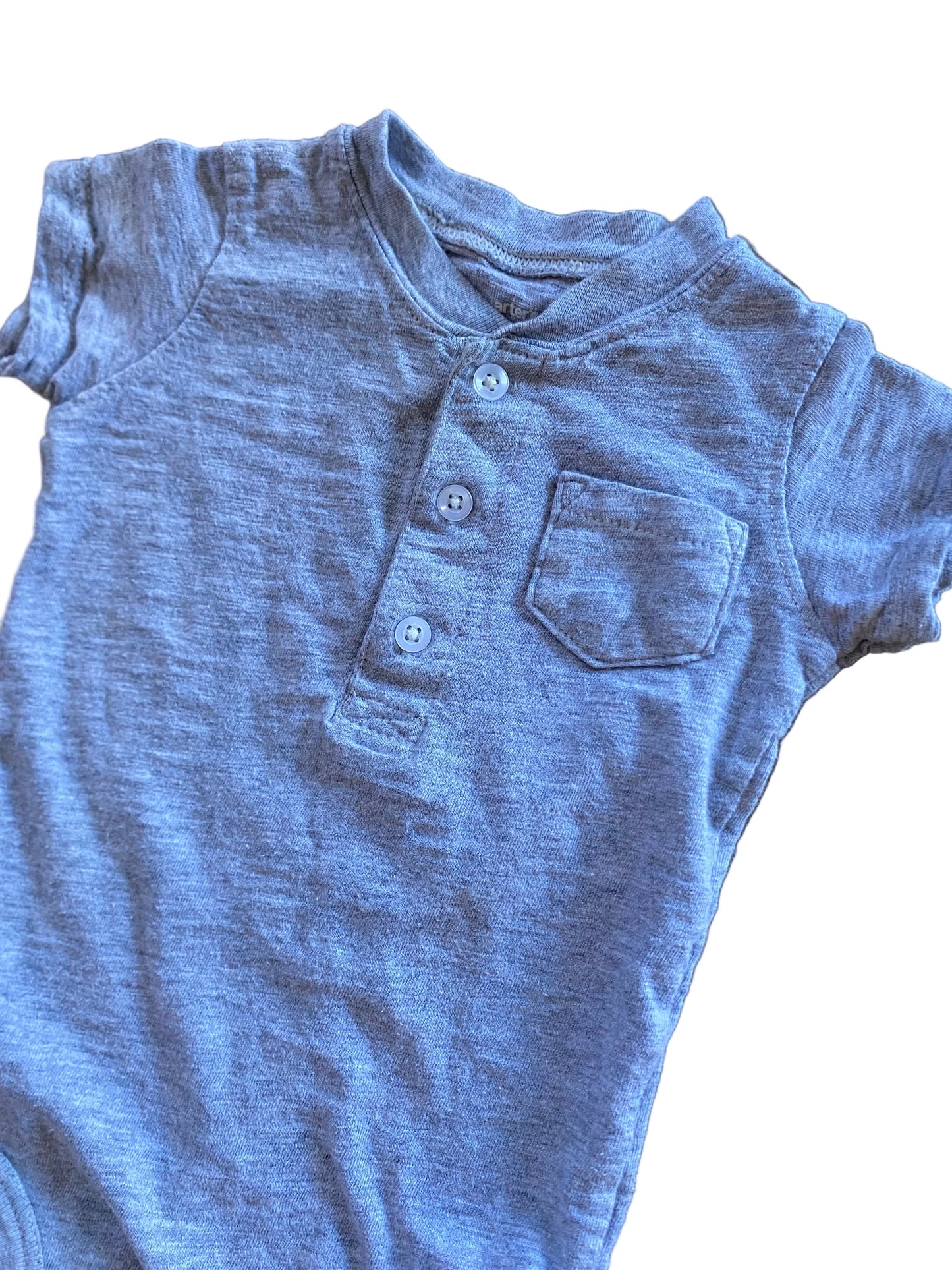Carter’s | Corner Pocket Onesie | 9-12 months