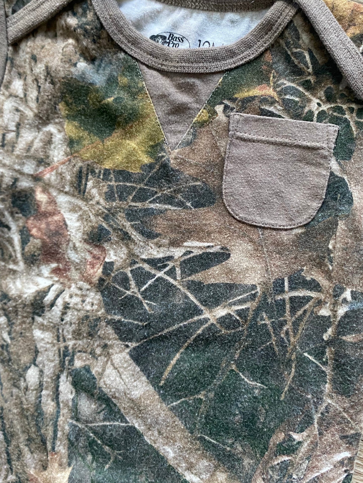Bass Pro Shops | Camo Onesie | 9-12 Months