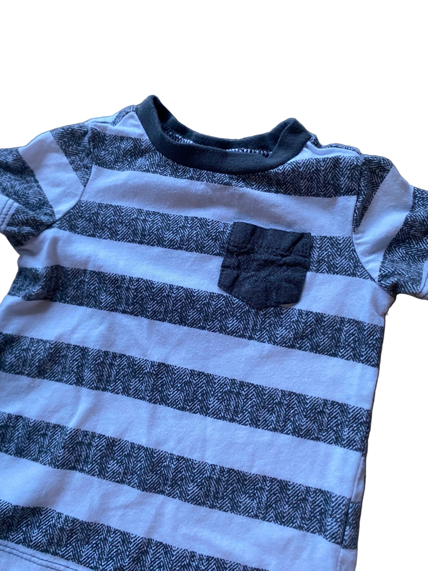 First Impressions | Striped Tee | 12 months