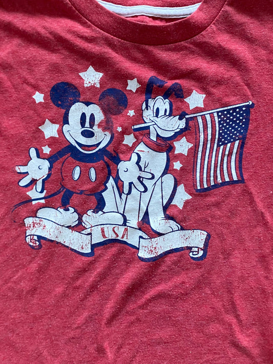 Disney | Mickey Roadster Racer Distressed Tee | 5t