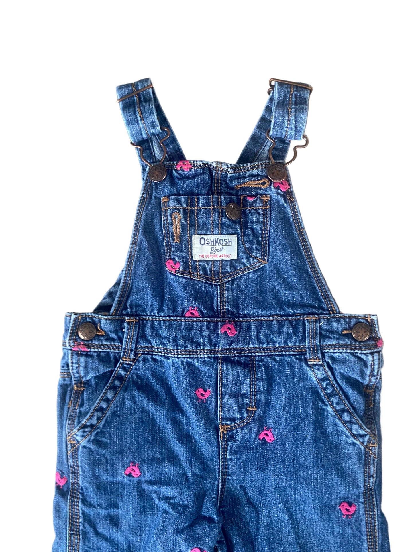 Oshkosh | Overalls Birds | 9-12 months