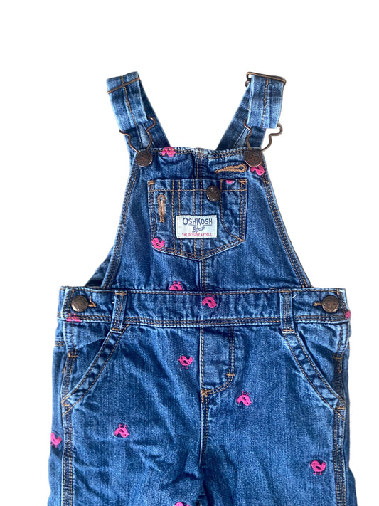 Oshkosh | Overalls Birds Vintage | 9-12 months