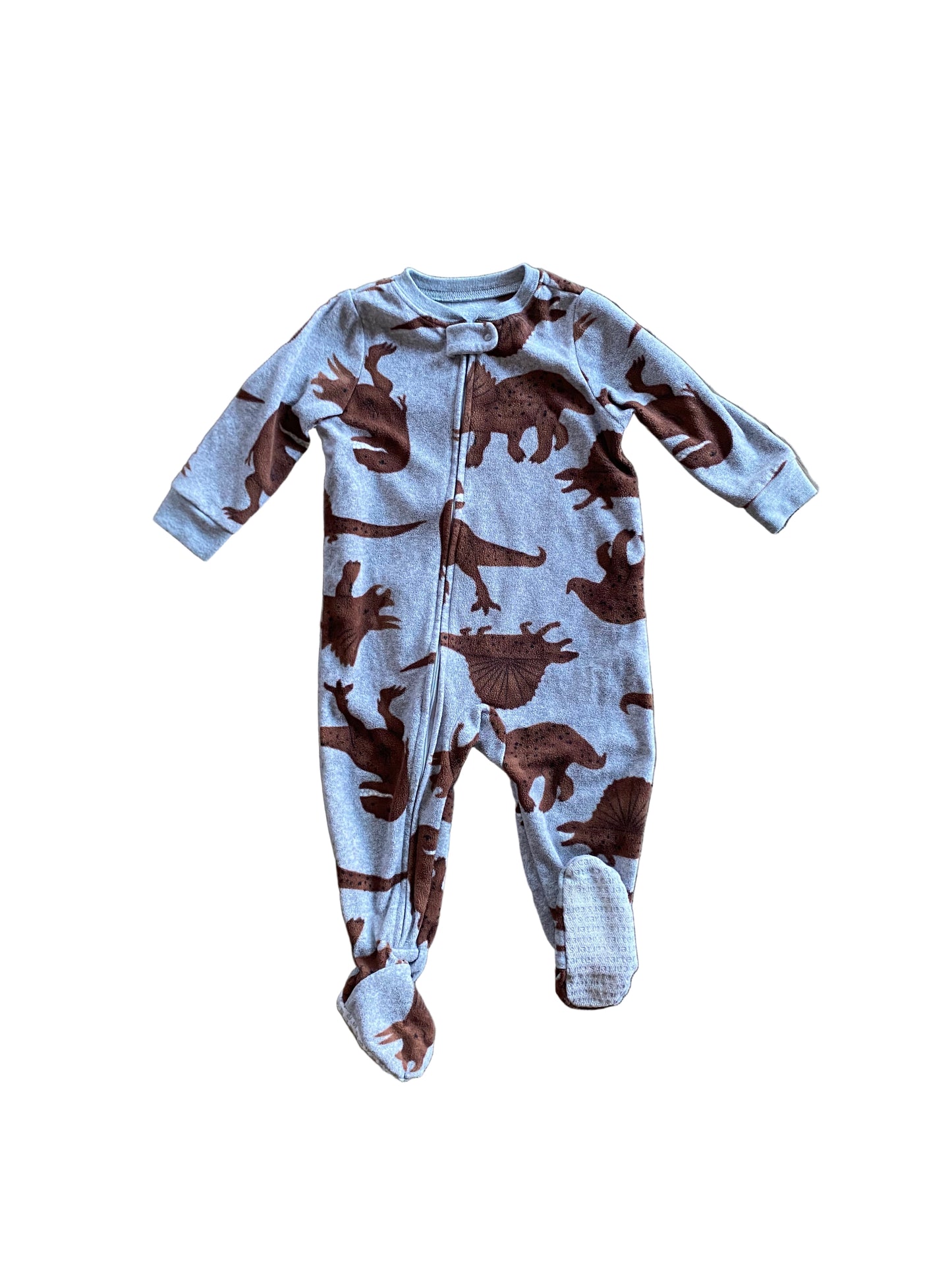 Carter’s | Fleece Footies Dinosaur | 9-12 months