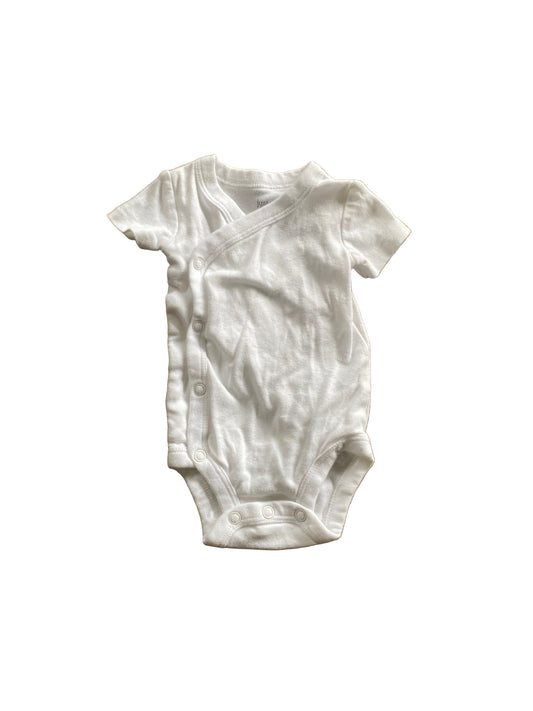 Carter’s | White Wrap Onesie | NB