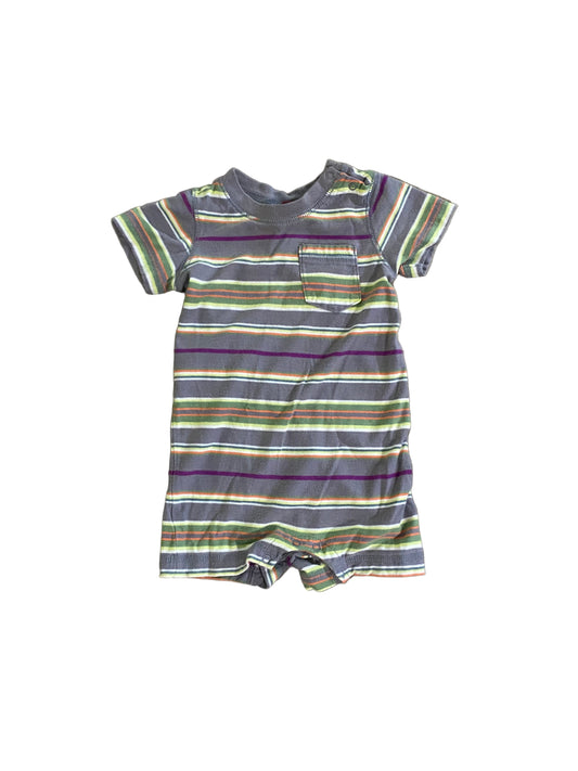 Tea Collection | Striped Romper | 3-6 months