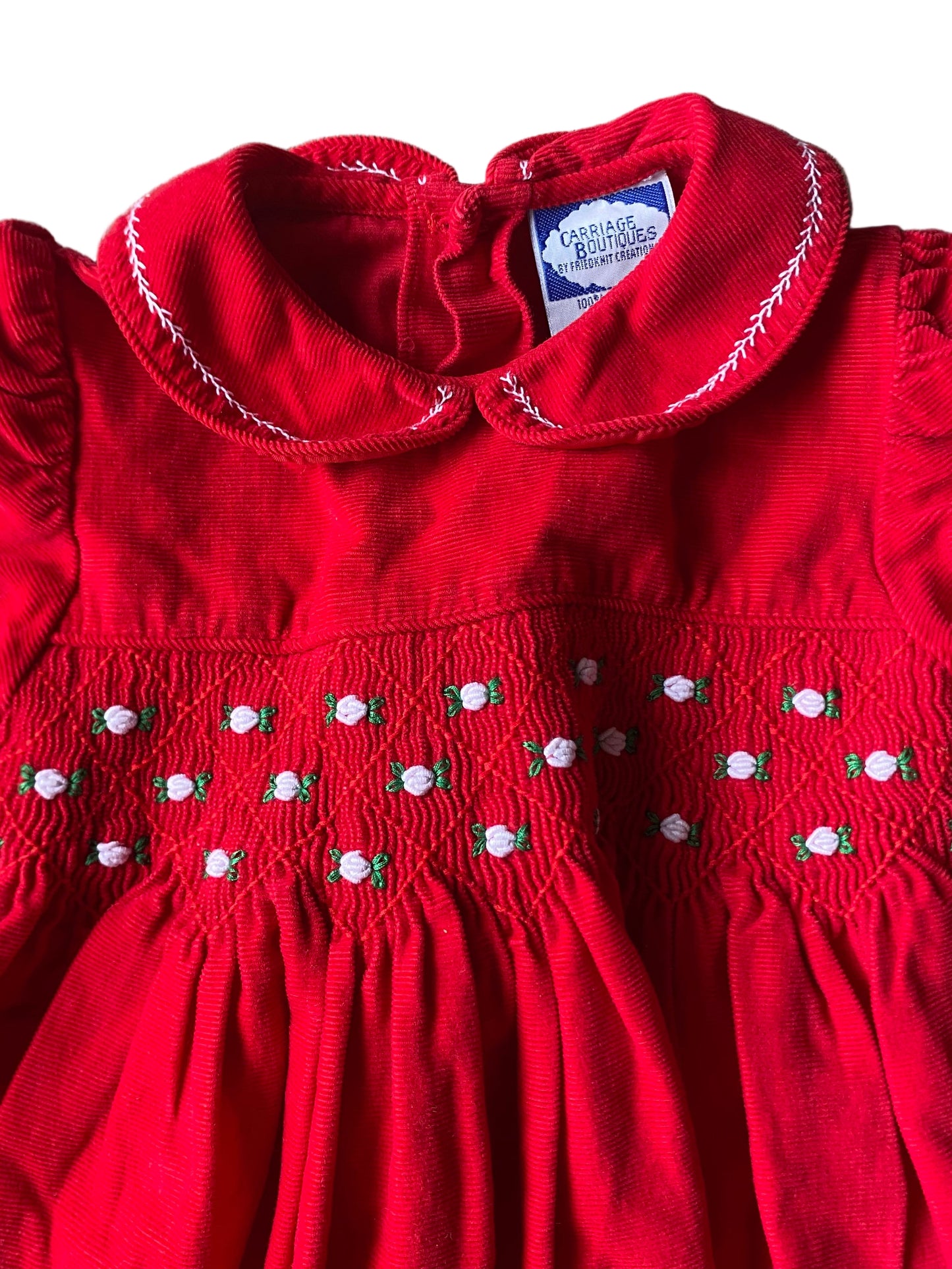 Carriage Boutiques | Vintage Holiday Dress | 12-18 Months