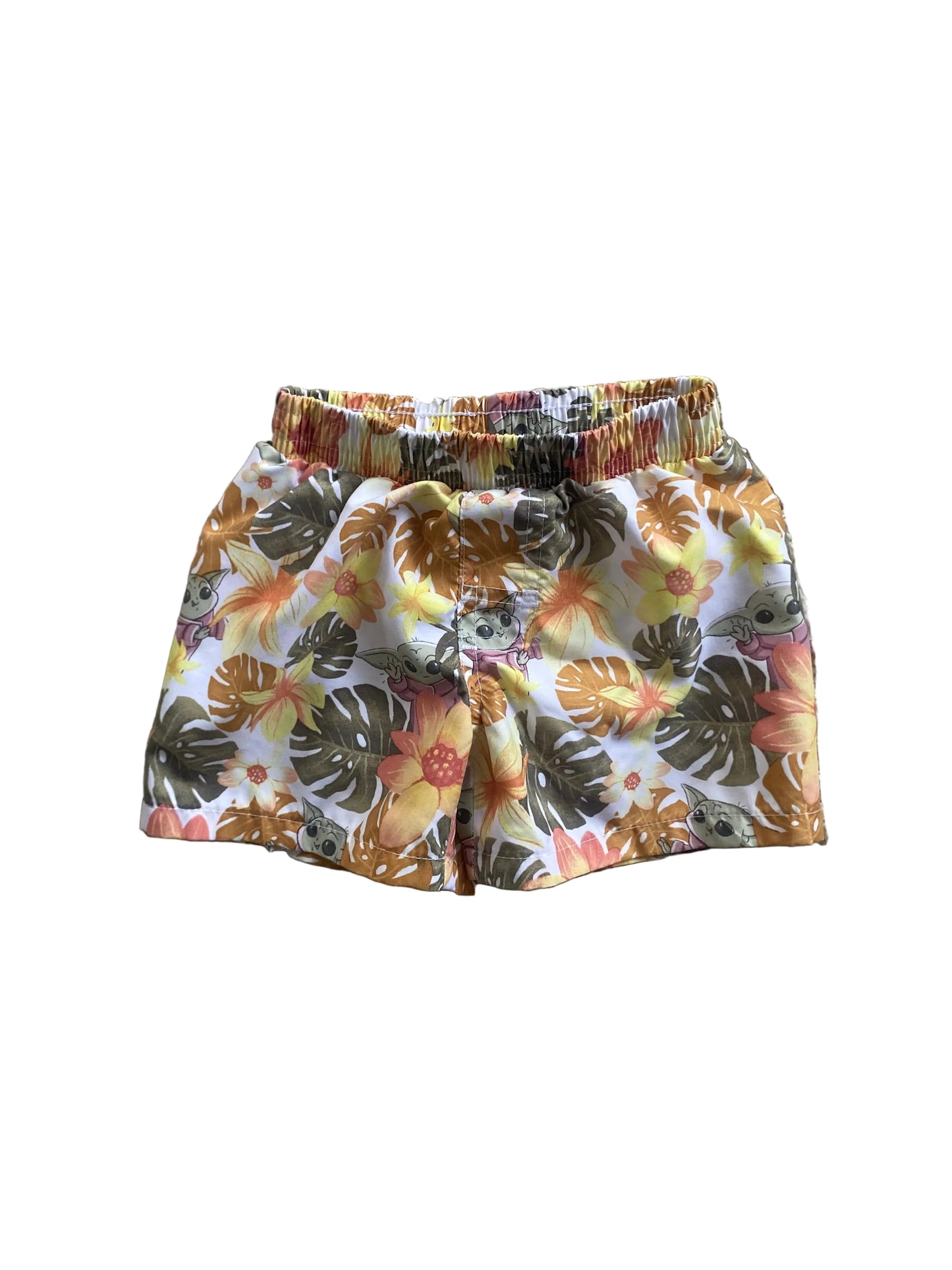 Disney | Star Wars Yoda Swim Trunks | 12 months