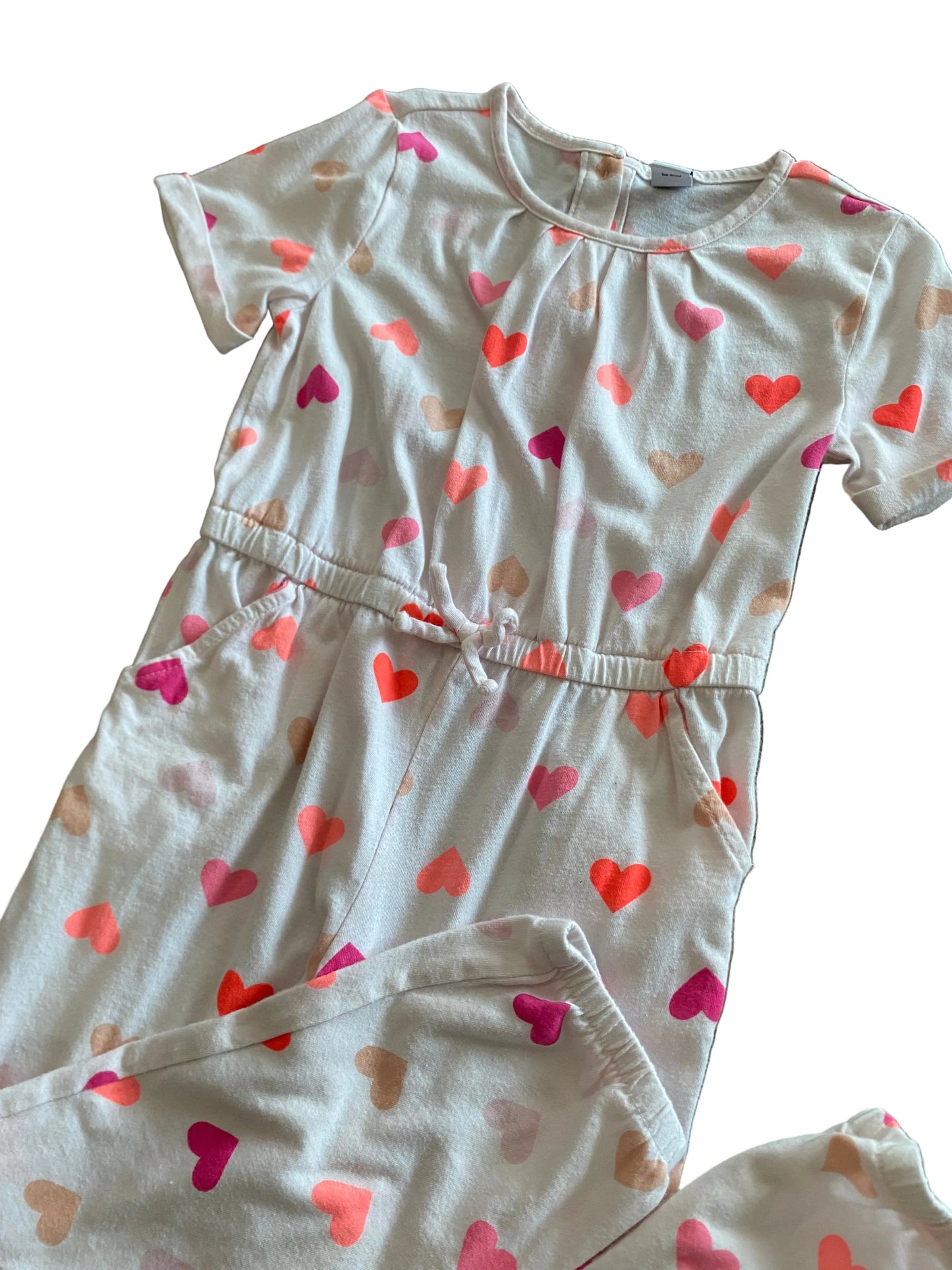 Old Navy | Heart Print Romper | 5t