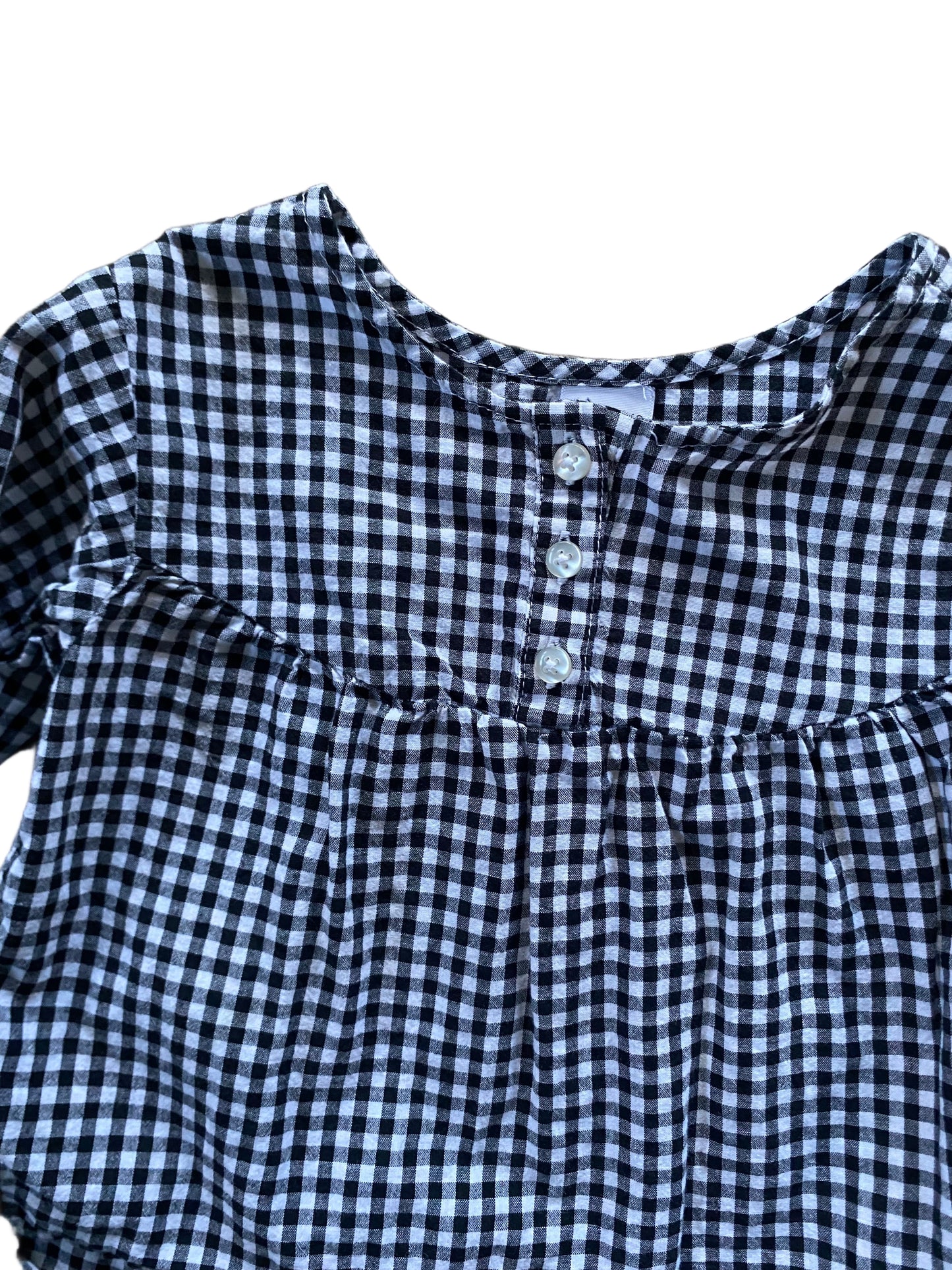 Okie Dokie | Gingham Smocked Top | 18-24 Months