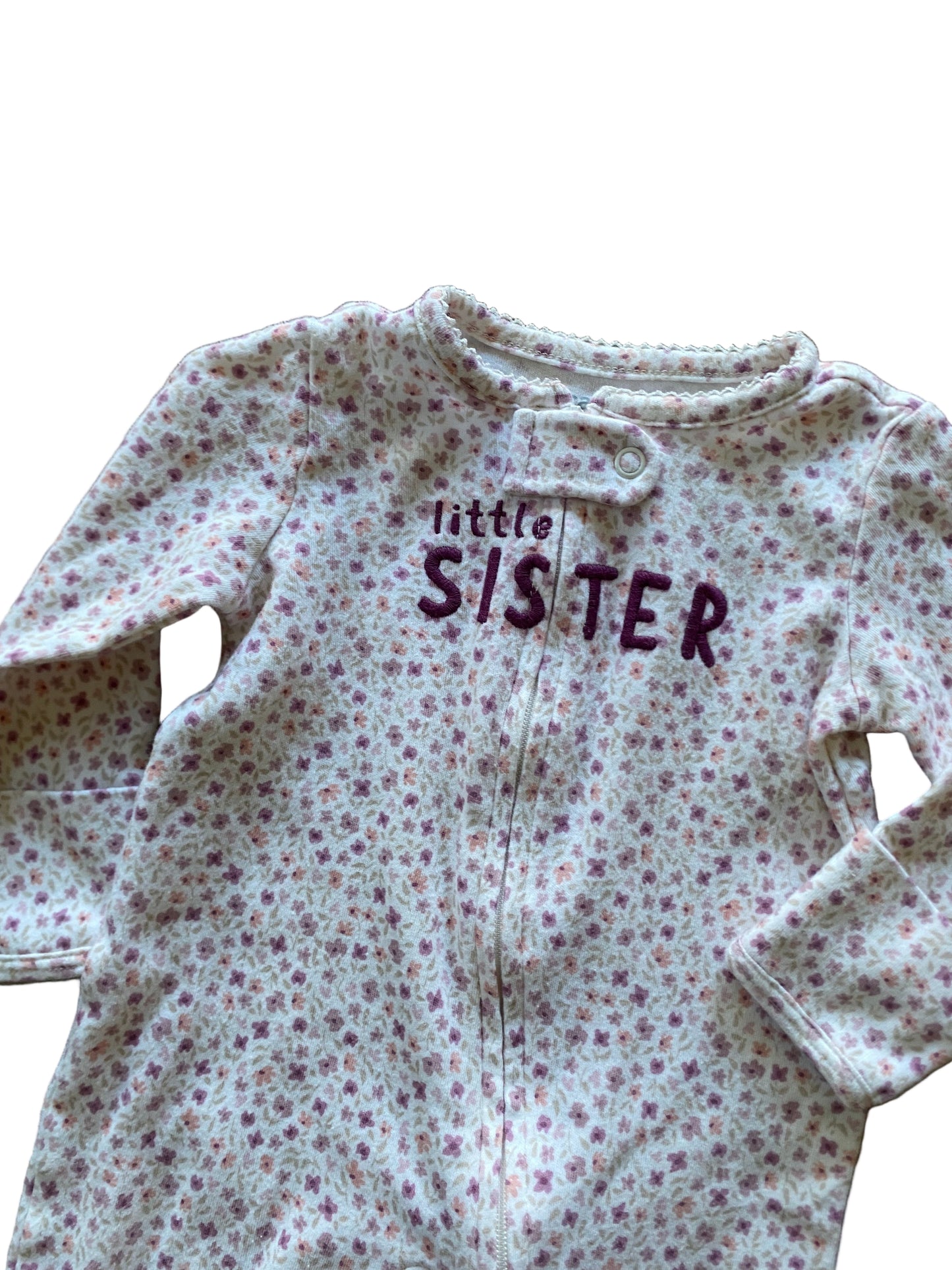 Carter’s | Floral Little Sister Sleeper | 0-3