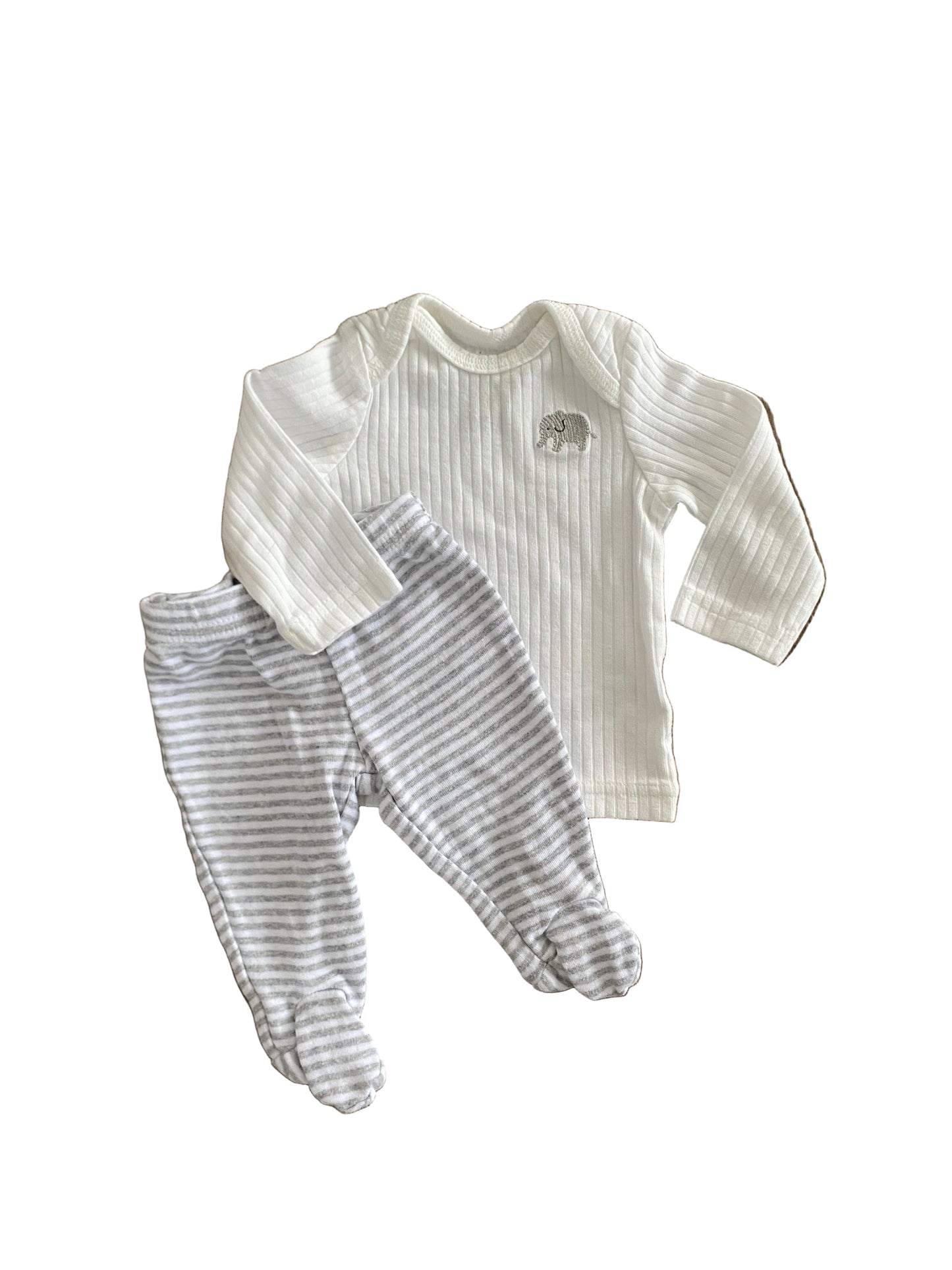 Carter’s | Elephant Pajama top with bottoms | NB