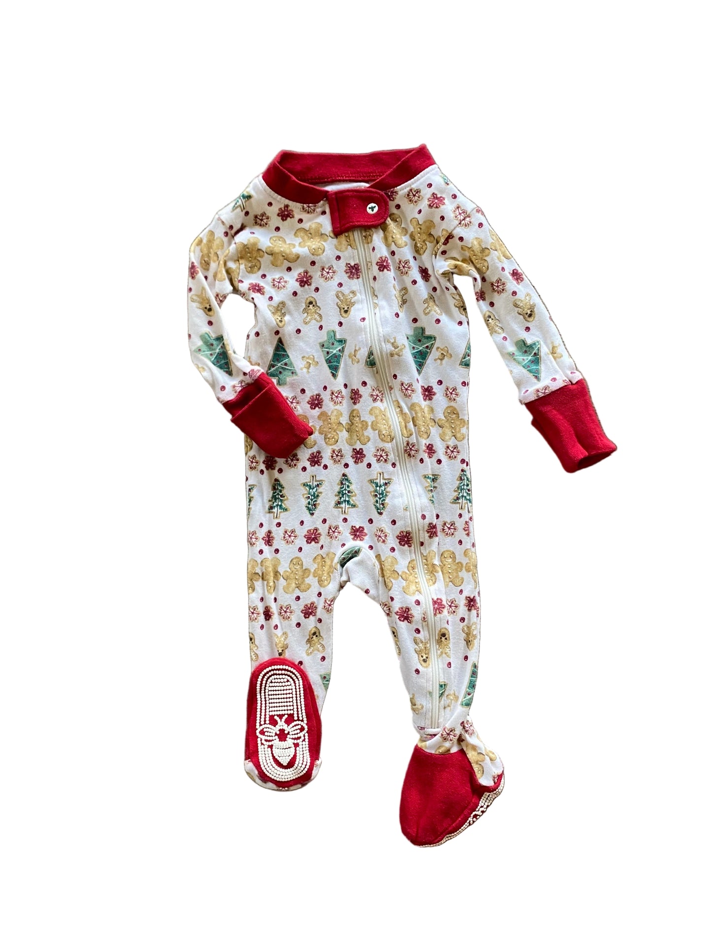 Burt’s Bees | Gingerbread Pajamas | 0-3 Months