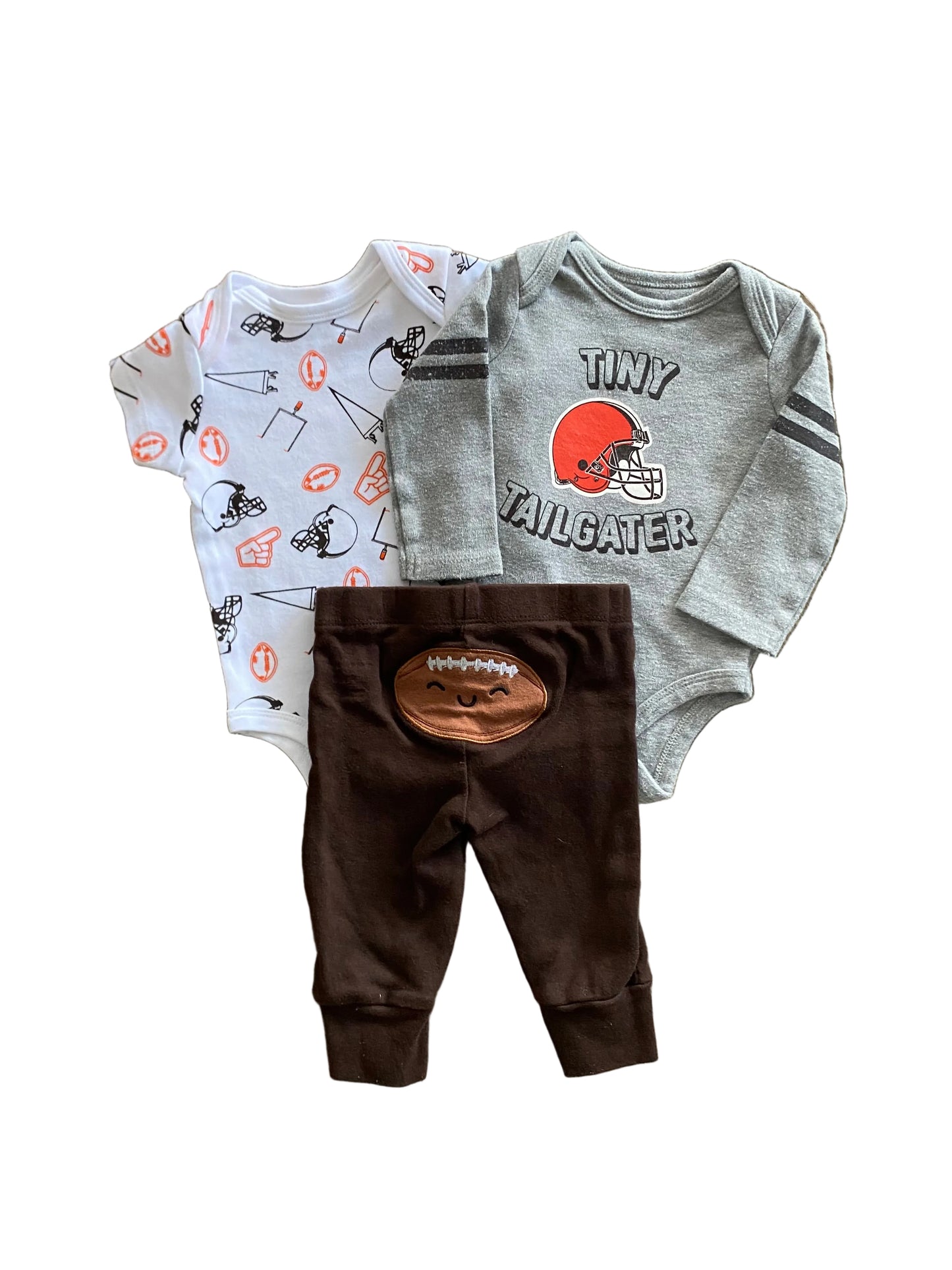 Wear | Cleveland Browns Outfit Set | 0-3 months