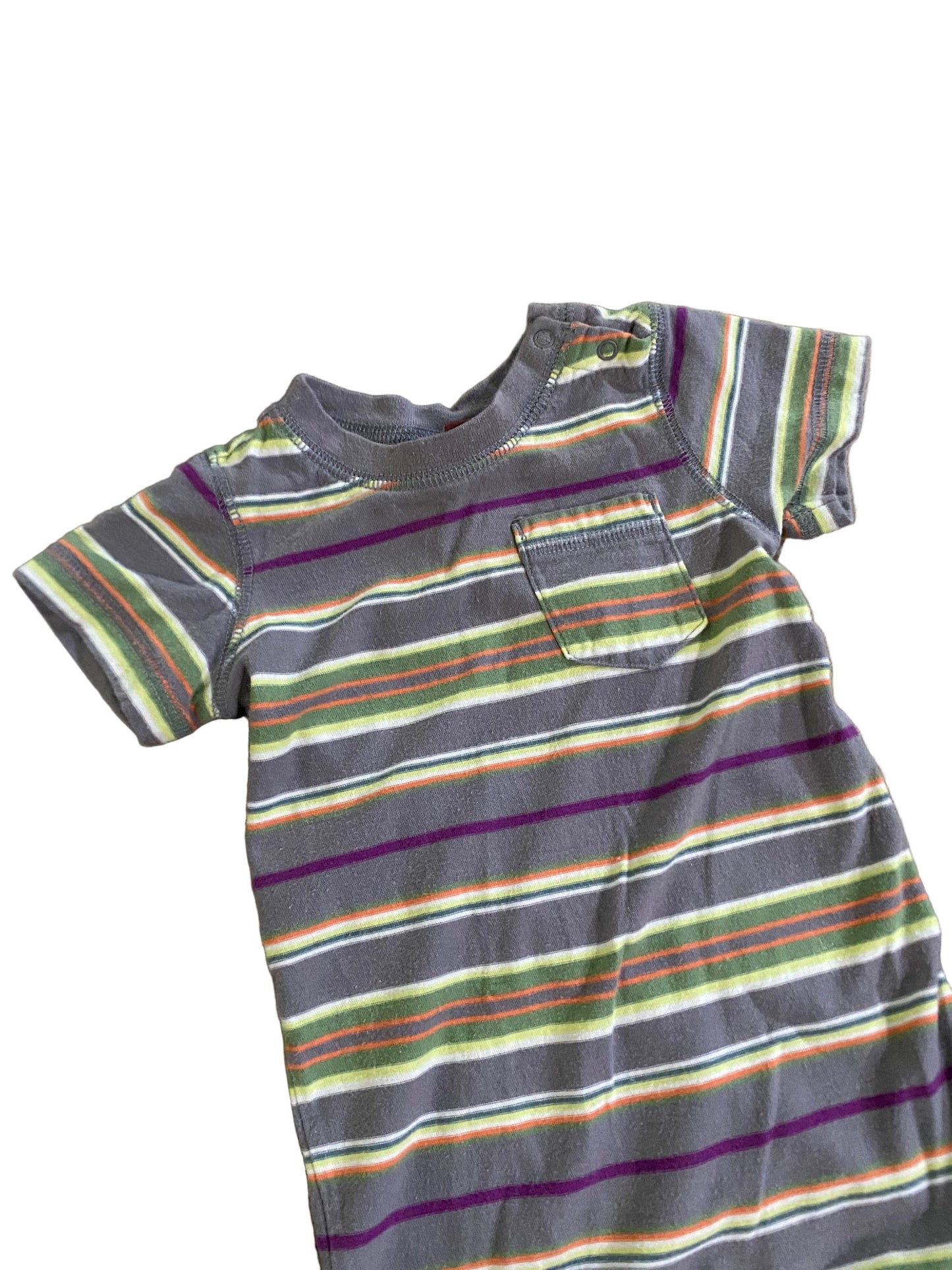 Tea Collection | Striped Romper | 3-6 months