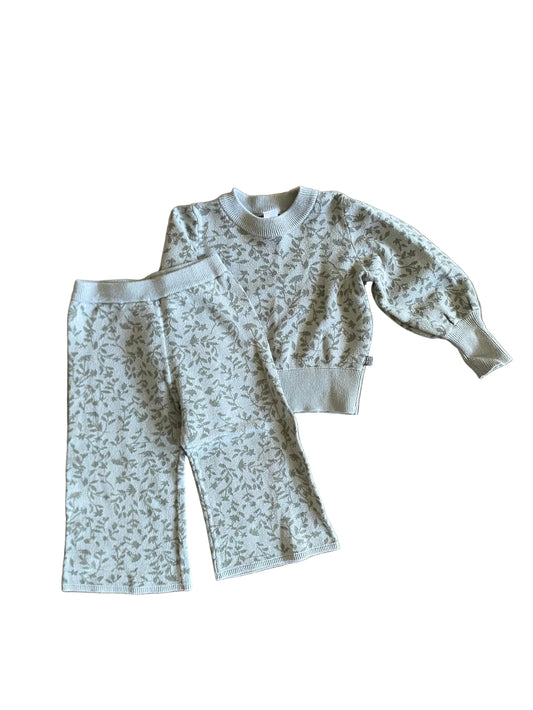 Modern Moments | Knit Pant and Sweater Set | 3t