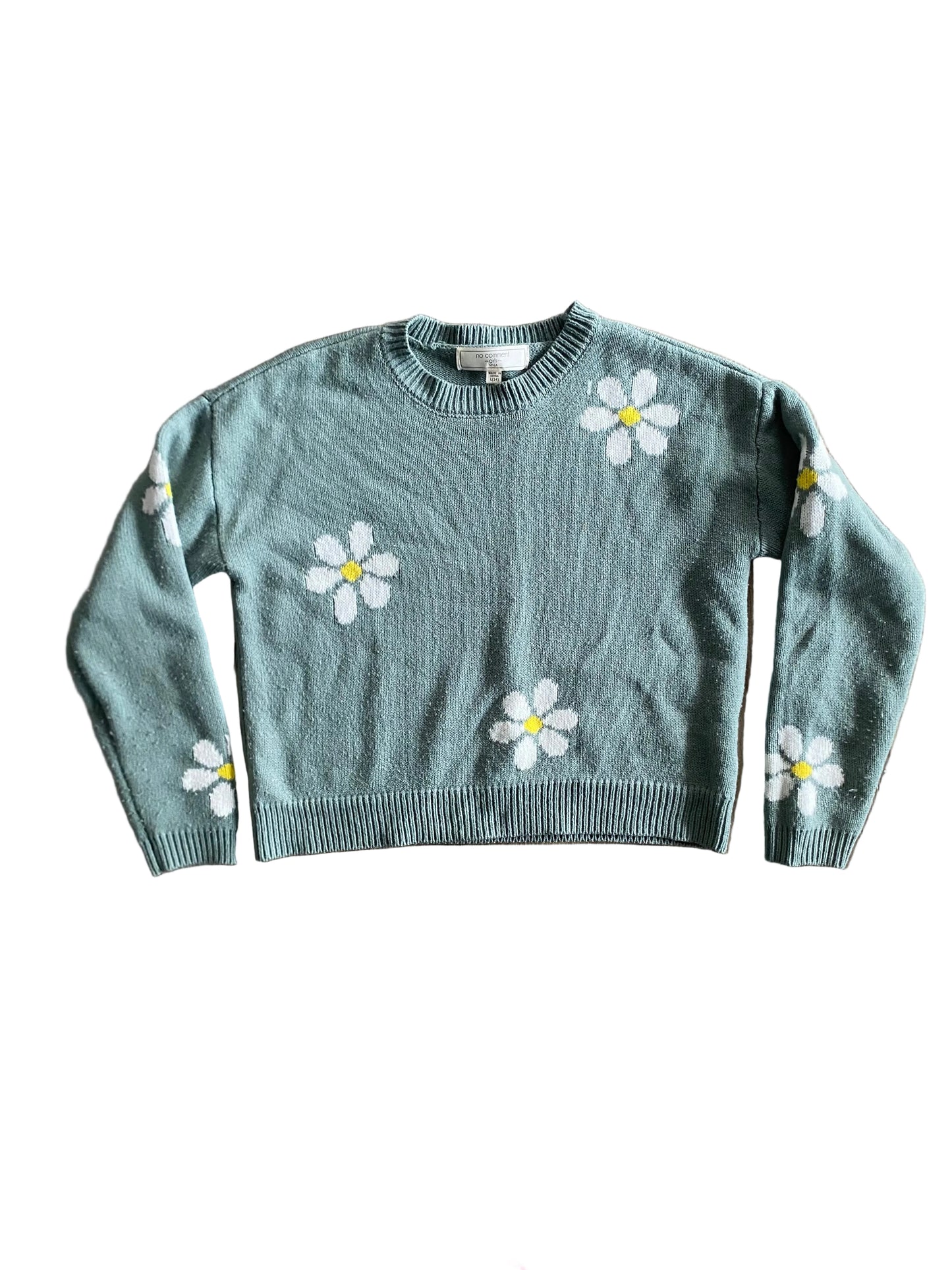 No Comment | Knit Daisy Sweater | 14 kids