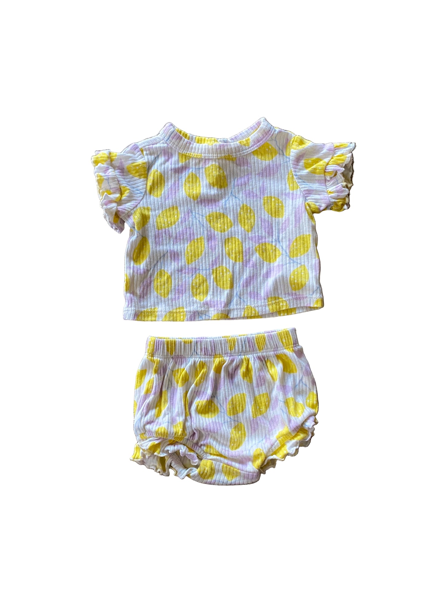 Cat and Jack | Lemon Short Set | 0-3