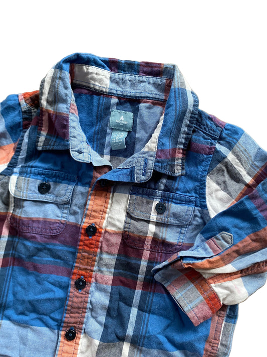 Baby Gap | Plaid Button Up | 12-18 months