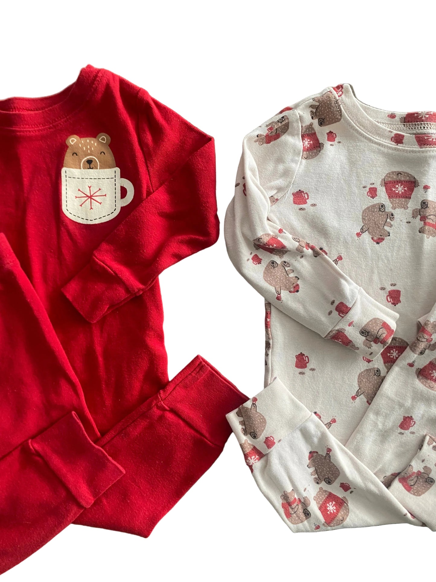 Old Navy | Hot Cocoa Bear Holiday Pajamas |18-24 Months